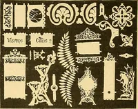 An illustration from Hints and practical information for cabinet-makers, upholsterers, and furniture men generally .. (1884)