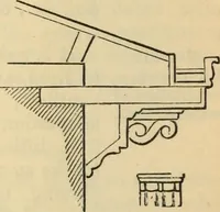 An illustration from Hints to young architects, comprising advice to those who, while yet at school, are destined to the profession, to such as, having passed their pupilage, are about to travel and to those who, having completed their education, are about to practise, together with a model specification involving a great variety of instructive and suggestive matter (1887)