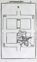 Picture 2 of 21 from Hippopronia : grundtlicher vnnd eigentlicher Bericht inn zwey Bücher verfasset : erstlichen, von Art vnd Eygenschafft der Pferde, wie die auff allerhand vnd vilfaltige Manieren vnd Weisen zu zeumen vnnd abzurichten : mit darzu gehöriger Mundstucken vnd Stangen, vff vnd Abrisse vnd andern künstlichen Figurẽ vorgebildt : so dann fürs ander von derselben Zufäll vnnd Kranckheiten, auch bewehrter Mittel, Curation vnd heilsamen Artzneyen gegründte Beschreibung : alles durch langwirige Erfahrung ... zusam̃en gebracht, vnd ... vor Jaren in Truck verfertigt (1599), leaf 23
