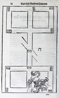 Picture 5 of 21 from Hippopronia : grundtlicher vnnd eigentlicher Bericht inn zwey Bücher verfasset : erstlichen, von Art vnd Eygenschafft der Pferde, wie die auff allerhand vnd vilfaltige Manieren vnd Weisen zu zeumen vnnd abzurichten : mit darzu gehöriger Mundstucken vnd Stangen, vff vnd Abrisse vnd andern künstlichen Figurẽ vorgebildt : so dann fürs ander von derselben Zufäll vnnd Kranckheiten, auch bewehrter Mittel, Curation vnd heilsamen Artzneyen gegründte Beschreibung : alles durch langwirige Erfahrung ... zusam̃en gebracht, vnd ... vor Jaren in Truck verfertigt (1599), leaf 28