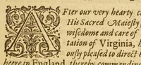 An illustration from His Maiesties gracious letter to the Earle of South-Hampton, treasurer, and to the Councell and Company of Virginia heere: commanding the present setting up of silke works, and planting of vines in Virginia. : And the letter of the treasurer, councell, and company, to the gouernour and councell of state there, for the strict execution of His Maiesties royall commands herein. Also a treatise of the art of making silke: or, Directions for the making of lodgings, and the breeding, nourishing, and ordering of silkewormes, and for the planting of mulbery trees, and all other things belonging to the silke art. Together with instructions how to plant and dresse vines, and to make wine, and how to dry raisins, figs, and other fruits, and to set oliues, oranges, lemons, pomegranates, almonds, and many other fruits, &c. And in the end, a conclusion, with sundry profitable remonstrances to the colonies. Set foorth for the benefit of the two renowned and most hopefull sisters, Virginia, and the Summer-Ilands. (1622)