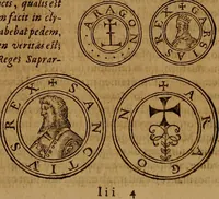 Picture 103 of 222 from Hispaniae illvstratæ; sev. Rervm. vrbivmq. Hispaniæ, Lvsitaniæ, Æthiopiæ et Indiæ scriptores varii. (1603), leaf 672