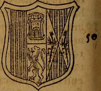 Picture 110 of 222 from Hispaniae illvstratæ; sev. Rervm. vrbivmq. Hispaniæ, Lvsitaniæ, Æthiopiæ et Indiæ scriptores varii. (1603), leaf 717