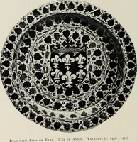 Picture 22 of 48 from Hispano-Moresque ware of the XV. century : a contribution to its history and chronology based upon armorial specimens (1904), leaf 106
