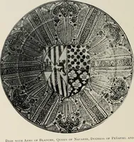 An illustration from Hispano-Moresque ware of the XV. century : a contribution to its history and chronology based upon armorial specimens (1904)