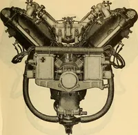 An illustration from Hispano-Suiza aeronautical engines, Birkigt patents. Instruction book, September, 1918, series no. 6H (1918)