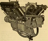 An illustration from Hispano-Suiza aeronautical engines, Birkigt patents. Instruction book, September, 1918, series no. 6H (1918)