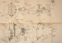 An illustration from Hispano-Suiza aeronautical engines, Birkigt patents. Instruction book, September, 1918, series no. 6H (1918)