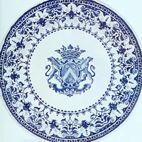 Picture 40 of 83 from A history and description of the old French faïence, with an account of the revival of faïence painting in France (1903), leaf 215