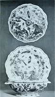 An illustration from A history and description of the old French faïence, with an account of the revival of faïence painting in France (1903)