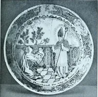 An illustration from A history and description of the old French faïence, with an account of the revival of faïence painting in France (1903)
