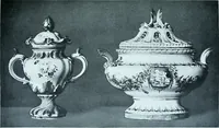 An illustration from A history and description of the old French faïence, with an account of the revival of faïence painting in France (1903)