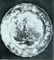 An illustration from A history and description of the old French faïence, with an account of the revival of faïence painting in France (1903)