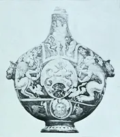 An illustration from A history and description of the old French faïence, with an account of the revival of faïence painting in France (1903)