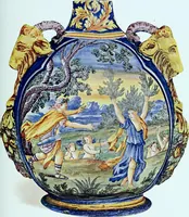 An illustration from A history and description of the old French faïence, with an account of the revival of faïence painting in France (1903)