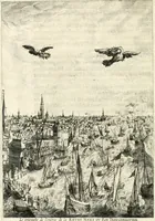 An illustration from Histoire curieuse de tout ce qui c'est passé a l'entree de la reyne mere du roy treschrestien dans les villes des Pays Bas; (1632)