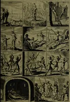 An illustration from Histoire de Barbarie, et de ses Corsaires. Des royavmes, et des villes d'Alger, de Tvnis, de Salé, [et] de Tripoly. Divisée en six livres. Ov il est traitté de levr govvernement, de leurs moeurs, de leurs cruautez, de leurs brigandages, de leurs sortileges, [et] de plusieurs autres particularitez remarquables. Ensemble des grandes miseres et des crvels tourmens qu'endurent les Chrestiens captifs parmy ces infideles (1649)