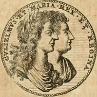 An illustration from Histoire de Guillaume III., roy d'Angleterre, d'Ecosse, de France, et d'Irlande, prince d'Orange, &c.; contenant ses actions les plus memorables, depuis sa naissance jusques à son elevation sur le trône, & ce qui s'est passé dupuis jusques à l'entiere reduction du royaume d'Irlande (1692)
