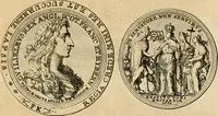 An illustration from Histoire de Guillaume III., roy d'Angleterre, d'Ecosse, de France, et d'Irlande, prince d'Orange, &c.; contenant ses actions les plus memorables, depuis sa naissance jusques à son elevation sur le trône, & ce qui s'est passé dupuis jusques à l'entiere reduction du royaume d'Irlande (1692)
