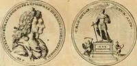 An illustration from Histoire de Guillaume III., roy d'Angleterre, d'Ecosse, de France, et d'Irlande, prince d'Orange, &c.; contenant ses actions les plus memorables, depuis sa naissance jusques à son elevation sur le trône, & ce qui s'est passé dupuis jusques à l'entiere reduction du royaume d'Irlande (1692)