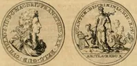 An illustration from Histoire de Guillaume III., roy d'Angleterre, d'Ecosse, de France, et d'Irlande, prince d'Orange, &c.; contenant ses actions les plus memorables, depuis sa naissance jusques à son elevation sur le trône, & ce qui s'est passé dupuis jusques à l'entiere reduction du royaume d'Irlande (1692)