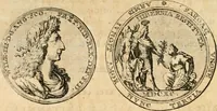 An illustration from Histoire de Guillaume III., roy d'Angleterre, d'Ecosse, de France, et d'Irlande, prince d'Orange, &c.; contenant ses actions les plus memorables, depuis sa naissance jusques à son elevation sur le trône, & ce qui s'est passé dupuis jusques à l'entiere reduction du royaume d'Irlande (1692)