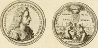 An illustration from Histoire de Guillaume III., roy d'Angleterre, d'Ecosse, de France, et d'Irlande, prince d'Orange, &c.; contenant ses actions les plus memorables, depuis sa naissance jusques à son elevation sur le trône, & ce qui s'est passé dupuis jusques à l'entiere reduction du royaume d'Irlande (1692)