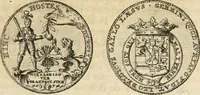 An illustration from Histoire de Guillaume III., roy d'Angleterre, d'Ecosse, de France, et d'Irlande, prince d'Orange, &c.; contenant ses actions les plus memorables, depuis sa naissance jusques à son elevation sur le trône, & ce qui s'est passé dupuis jusques à l'entiere reduction du royaume d'Irlande (1692)