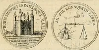 An illustration from Histoire de Guillaume III., roy d'Angleterre, d'Ecosse, de France, et d'Irlande, prince d'Orange, &c.; contenant ses actions les plus memorables, depuis sa naissance jusques à son elevation sur le trône, & ce qui s'est passé dupuis jusques à l'entiere reduction du royaume d'Irlande (1692)