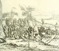 An illustration from Histoire de l'Académie royale des inscriptions et belles lettres, depuis son establissement jusqu'à présent : Avec les Mémoires de littérature tirez des registres de cette Académie depuis son renouvellement jusqu'en 1710 (1736)