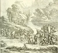 An illustration from Histoire de l'Académie royale des inscriptions et belles lettres, depuis son establissement jusqu'à présent : Avec les Mémoires de littérature tirez des registres de cette Académie depuis son renouvellement jusqu'en 1710 (1736)