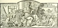 An illustration from Histoire de l'Académie royale des inscriptions et belles lettres, depuis son establissement jusqu'à présent : Avec les Mémoires de littérature tirez des registres de cette Académie depuis son renouvellement jusqu'en 1710 (1736)