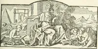 An illustration from Histoire de l'Académie royale des inscriptions et belles lettres, depuis son establissement jusqu'à présent : Avec les Mémoires de littérature tirez des registres de cette Académie depuis son renouvellement jusqu'en 1710 (1736)