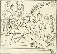 An illustration from Histoire de la caricature et du grotesque dans la littérature et dans l'art (1875)