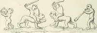 Picture 60 of 236 from Histoire de la caricature et du grotesque dans la littérature et dans l'art (1875), leaf 128