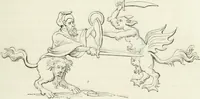 Picture 62 of 236 from Histoire de la caricature et du grotesque dans la littérature et dans l'art (1875), leaf 129