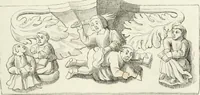 An illustration from Histoire de la caricature et du grotesque dans la littérature et dans l'art (1875)