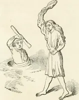 An illustration from Histoire de la caricature et du grotesque dans la littérature et dans l'art (1875)