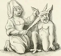 An illustration from Histoire de la caricature et du grotesque dans la littérature et dans l'art (1875)