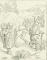 An illustration from Histoire de la caricature et du grotesque dans la littérature et dans l'art (1875)