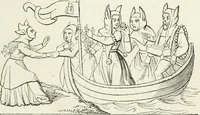 An illustration from Histoire de la caricature et du grotesque dans la littérature et dans l'art (1875)