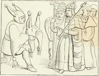 An illustration from Histoire de la caricature et du grotesque dans la littérature et dans l'art (1875)