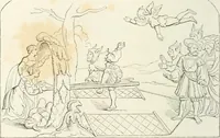 An illustration from Histoire de la caricature et du grotesque dans la littérature et dans l'art (1875)