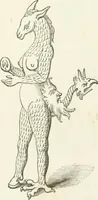 An illustration from Histoire de la caricature et du grotesque dans la littérature et dans l'art (1875)