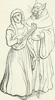 An illustration from Histoire de la caricature et du grotesque dans la littérature et dans l'art (1875)