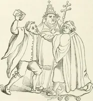 An illustration from Histoire de la caricature et du grotesque dans la littérature et dans l'art (1875)