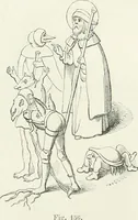 An illustration from Histoire de la caricature et du grotesque dans la littérature et dans l'art (1875)