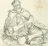An illustration from Histoire de la caricature et du grotesque dans la littérature et dans l'art (1875)