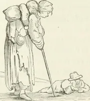 An illustration from Histoire de la caricature et du grotesque dans la littérature et dans l'art (1875)
