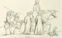 An illustration from Histoire de la caricature et du grotesque dans la littérature et dans l'art (1875)